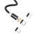 Cabo Magnético 3 em 1 Tipo C Lightning e Micro USB V8 Hrebos HS-211 (CBHS211)