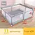 PANGDUBE-Recém-nascido Baby Playpen, Cerca de segurança com Protect Foam Ball,