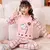 Conjunto de roupas de inverno para crianças, pijama para meninos e meninas, con - FB Female Beauty