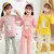 Conjunto de roupas de inverno para crianças, pijama para meninos e meninas, con - loja online
