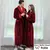 Amantes plus size com capuz extra longo quente roupão de flanela grossa das mul - FB Female Beauty