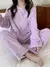 Conjuntos de pijamas de inverno para mulher pijamas casas roupas de pijama casa - comprar online