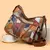 Feminino elegante vintage crossbody saco na moda bolsa moda multi-bolsos bolsa d na internet