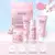 Conjuntos e kits de cuidados com a pele Sakura com limpadores, soro, creme para na internet