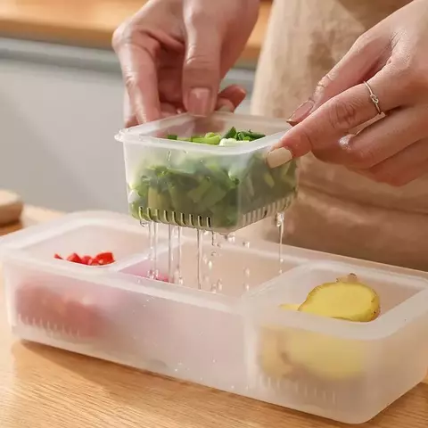 ALMACENAMIENTO CON 3 ESCURRIDORES