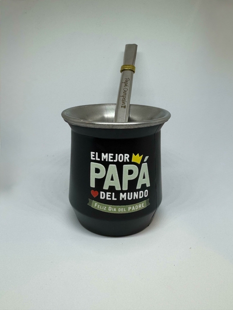 MATE CON BOMBILLA - DIA DEL PADRE