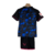 Kit Infantil Sevilla III Castore 23/24 - Preto com detalhes em azul - comprar online