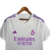 Camisa Real Madrid Goleiro 23/24 - Torcedor Adidas Masculina - Branca com detalhes em roxo - TDCFUT