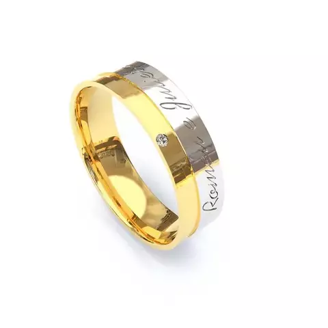 ALIANÇAS DE OURO18K GARANTIA PERMANENTE GRAVAÇÃO (VALOR DO PAR)