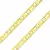 CORRENTE DE OURO18K MODELO PIASTRINE 60CM