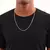 CORRENTE DE OURO18K MODELO PIASTRINE 60CM - comprar online