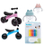 kit presente 9 a 12 meses bebe esperto - Bicicleta ,risque e apague e pote térmico - loja online