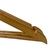 Cabide de Madeira Com Barra Adulto - 45x23 cm Kit 03 Pçs - loja online