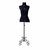 Manequim Costura Com Pedestal Vintage Preto - comprar online