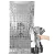 Cortina Metalizada Cuadrados Grandes x 1 - comprar online