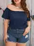 Plus size verão feminino elegante fora do ombro vestido casual moda sólida