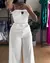 Macacão feminino primavera novo bandeau frisado na internet