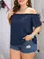 Plus size verão feminino elegante fora do ombro vestido casual moda sólida na internet