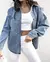 Imagem do Jaqueta jeans feminina outono nova moda