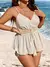 Regata gola V feminino, estilo praia, camisola monocromática, Plus Size - comprar online