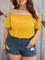 Plus size verão feminino elegante fora do ombro vestido casual moda sólida - loja online