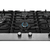 COOKTOP A GÁS FISCHER 5 BOCAS TRIPLA CHAMA PLATINIUM COM TREMPE DE FERRO FUNDIDO MESA VIDRO BIVOLT - MAGAZINE SETE