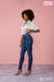 Calça Jeans Feminina Skinny Tradicional com Cintura Média - DZ21013 - Zaya Store