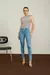 Calça Jeans Feminina Skinny Tradicional com Cintura Média DZ20517 - Zaya Store