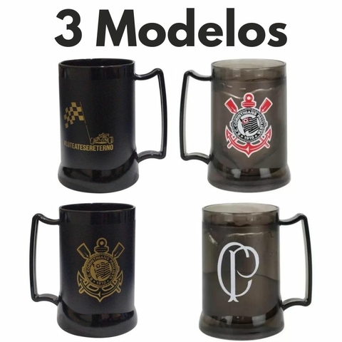 Caneca Térmica Corinthians Com Gel que Congela - Cebola Brindes