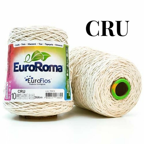 Barbante 600g Cru N°4,6,8,10 e 12 - EuroRoma