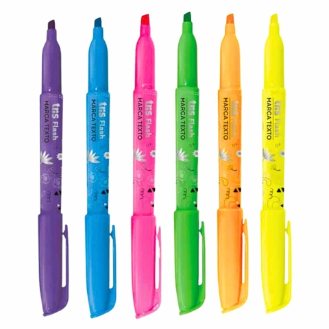 Marca Texto Flash Holic Neon - Tris