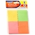 Bloco de Anotações Post-It Tom Pastel com 4 Cores - BRW