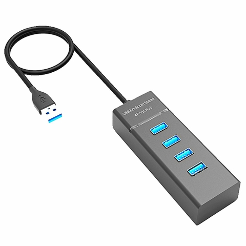 Adaptador Extensor Hub Usb 4 Portas Femea E Macho - Letron