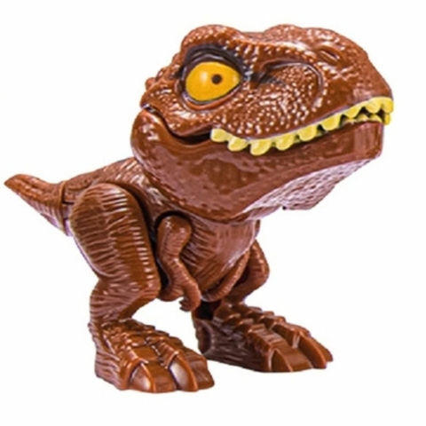 Ovo com Dinossauro - Zoop Toys - Marrom claro