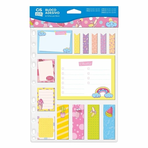 Bloco Adesivo Pop Cis Stick Notes - Cis