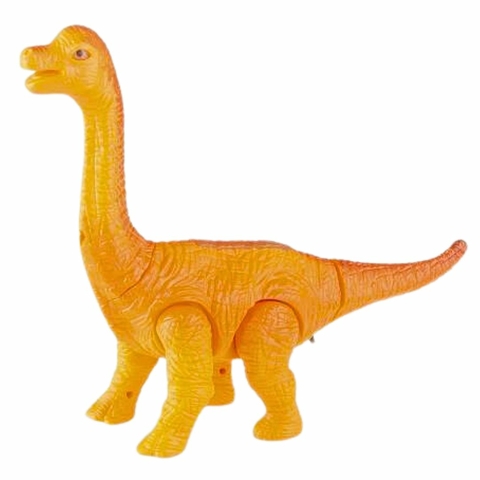 Dinossauro Braquiossauro com Som e Luz 28 Cm - Zoop Toys - Amarelo