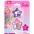 Kit Escolar Apontador + Borracha Barbie Disney - Tris - Estrela