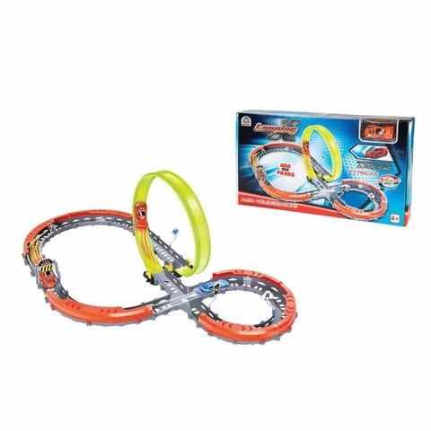 Pista de Carrinhos Looping X 27 Peças - Braskit