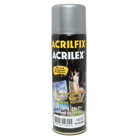 Acrilfix Verniz Fixador Semibrilho 300ml Acrilex