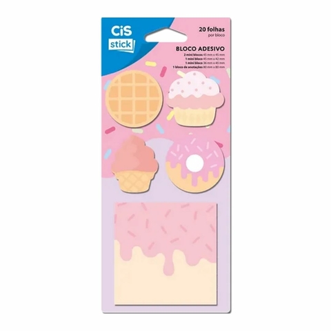 Bloco Adesivo Cis Stick Candy - Cis