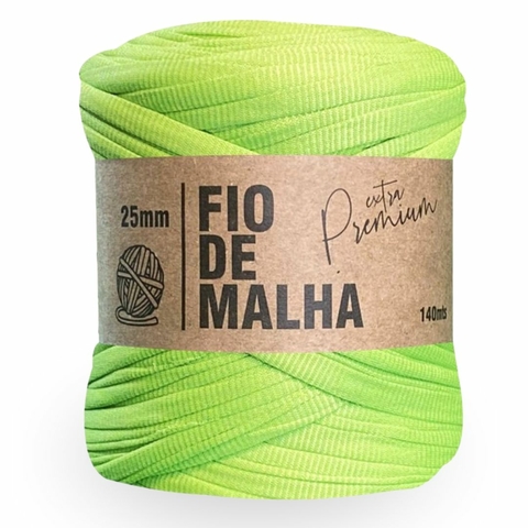 Fio de Malha Extra Premium 25mm 50 Verde Tropical - Fischer