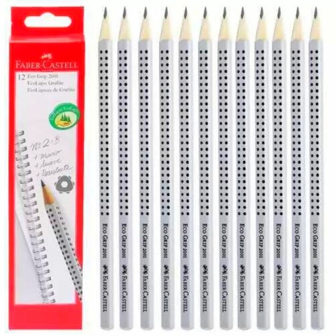 Ecolápis Grafite Grip N°2=B Com 12 Unidades - Faber Castell - comprar online