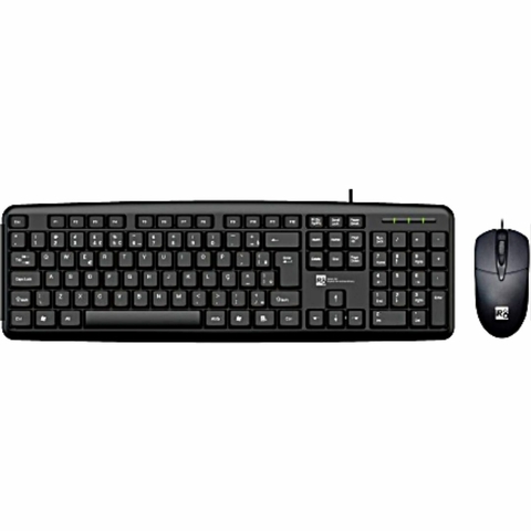 Kit Teclado e Mouse USB 1901 - R8