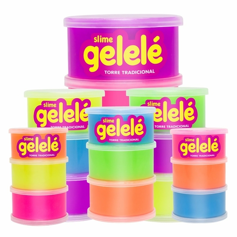 Gelele Slime Torre Tradicional 196g - Doce Brinquedo