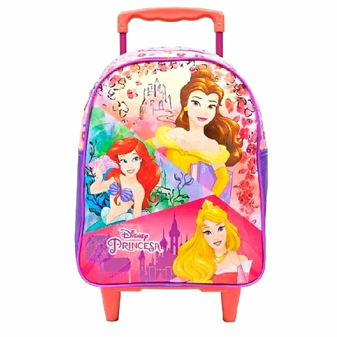 Mochila De Rodinha Infantil Princesa Disney Grande - Xeryus - Mochila de rodinha