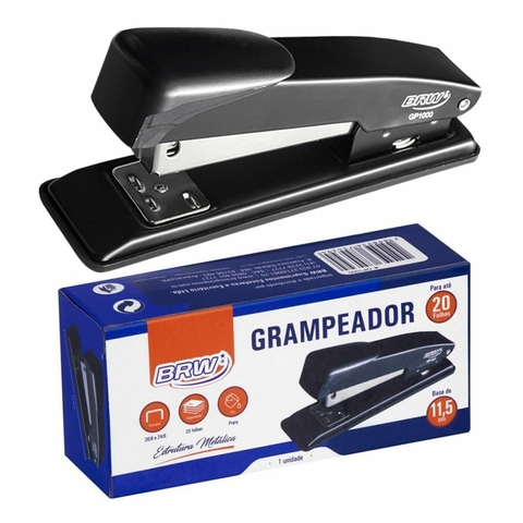 Grampeador 11,5cm Para Até 20 Folhas - BRW