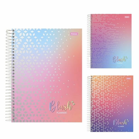 Agenda Planner Espiral M7 Permentente Blush 80 Folhas - Foroni