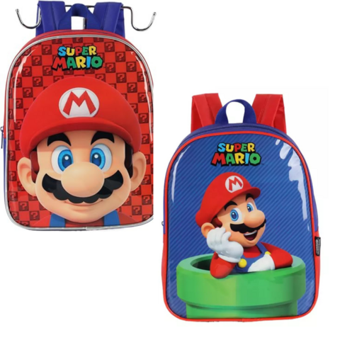 Mochila de Costas Super Mario Pré-Escolar- Luxcel - comprar online