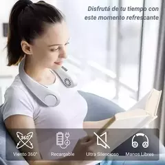 Ventilador Portátil Cuello Recargable 3 Velocidades Verano en internet