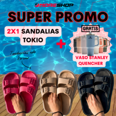 2x1 EN SANDALIAS + VASO STANLEY QUENCHER (REGALO) - comprar online